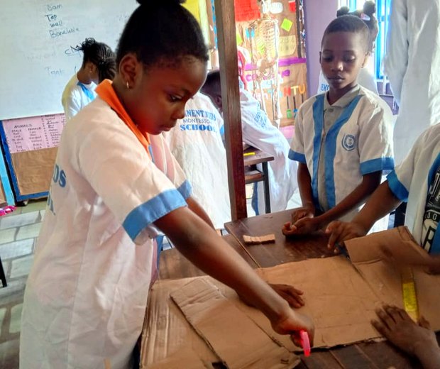 Eminent Kids Montessori School pupils