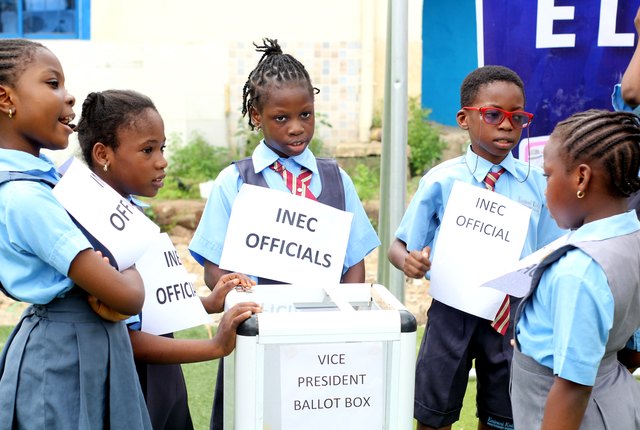 School election and leadership practice