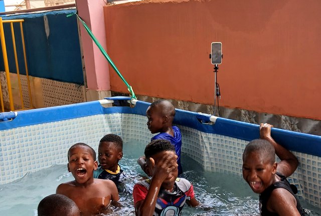 Swimming activity